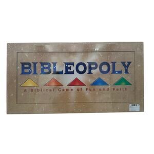 Vintage Bibleopoly 1991 First Edition by Late for the Sky NOS